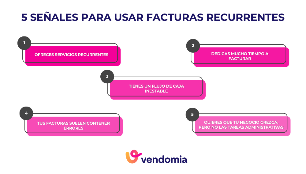 Cuándo debes empezar a utilizar las facturas recurrentes en tu negocio