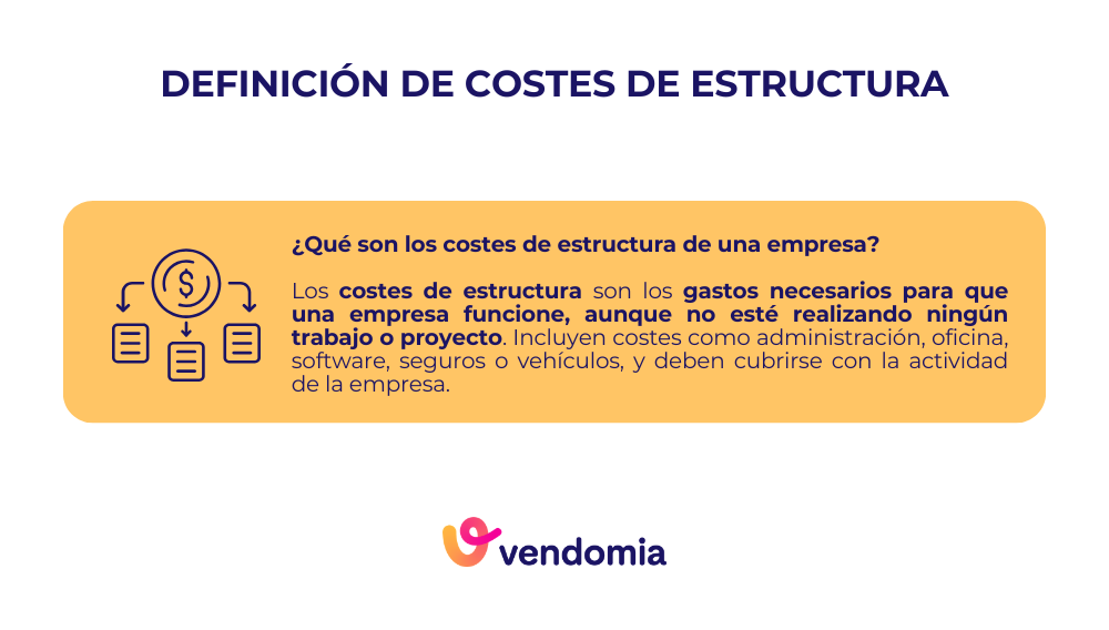 Qué son los costes de estructura de una empresa
