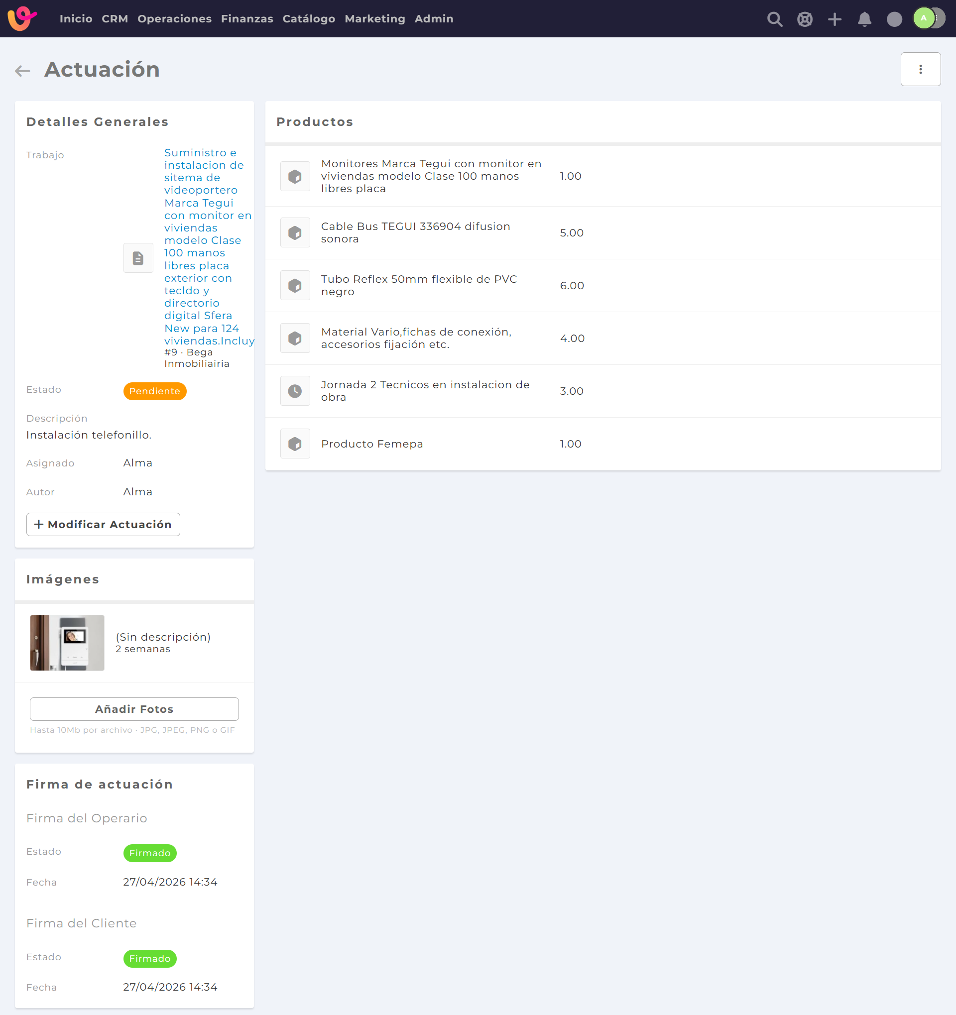 Software de partes de trabajo para operarios y t&eacute;cnicos en movilidad